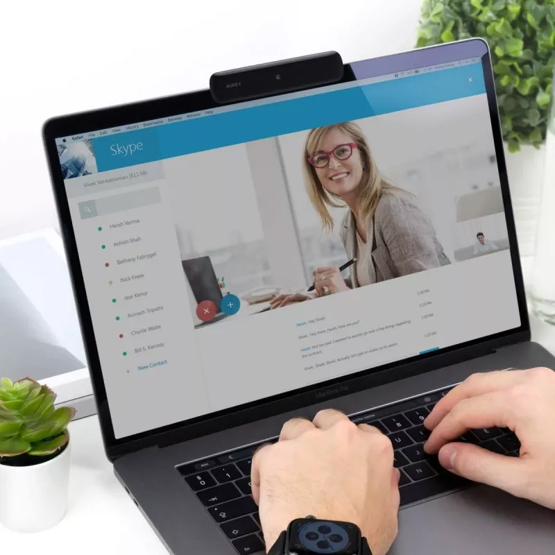 Webkamera PC-W1 USB | Full HD 1920x1080 | 1080p | 30fps