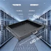 Qoltec 54509 posuvná oceľová polica do racku, 600x600, čierna