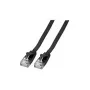 Efb K8107SW.1 Ethernet patch kábel čierny