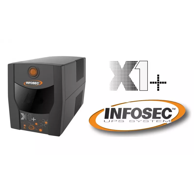 Infosec UPS X1+ 1000 záložný zdroj 1000VA, 500W, 2× FR/Schuko