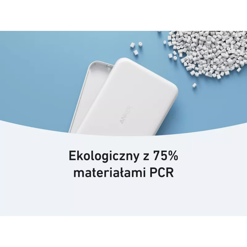 Anker MagGo Power Bank 10K magnetická bezdrôtová biela, biela