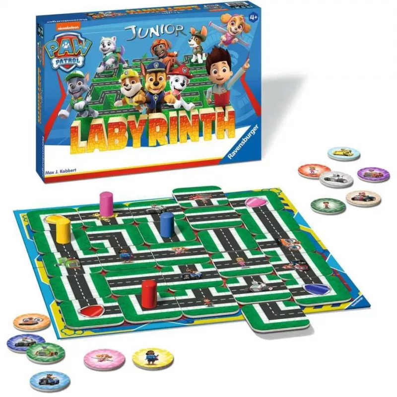 Spoločenská hra Ravensburger Paw Patrol Junior Labyrinth