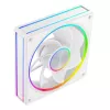 Skriňový ventilátor MODECOM VOLCANO LOOP 120 ARGB Reverse Fan biely 120 mm, PWM, 400–1400 RPM