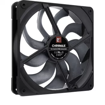 Noctua NF-A14x25 G2 PWM chromax.čierny 140mm skriňový ventilátor