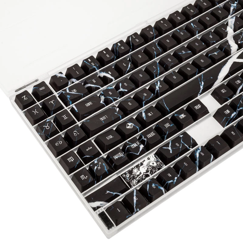 Sada keycapov Traitors TARTARUS GAKC-372 US rozloženie, OEM profil, materiál ABS
