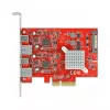 Rozširujúca karta DeLOCK PCI Express x4 na USB 10 Gbit/s 2x Type-A 2x Type-C