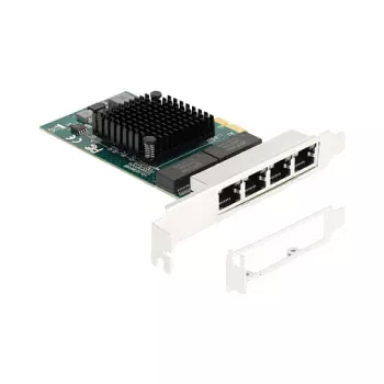 DeLOCK PCI Express x1 karta na 4 x RJ45 Gigabit LAN BCM