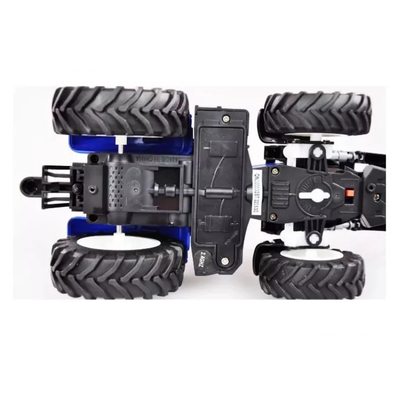 Traktor Amewi hračkársky traktor s radlicou elektromotor 1:24