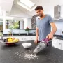 Ručný vysávač Black & Decker NVC115W sivý, fialový bez vrecka
