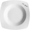 Lamart LT9002 Dine sada porcelánových tanierov, 6 ks (2 plytké, 2 hlboké, 2 dezertné), 24,5/19,2/17,3 cm, biela