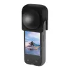 PULUZ silikónová ochrana objektívu pre Insta360 X4 / X5 (čierna)