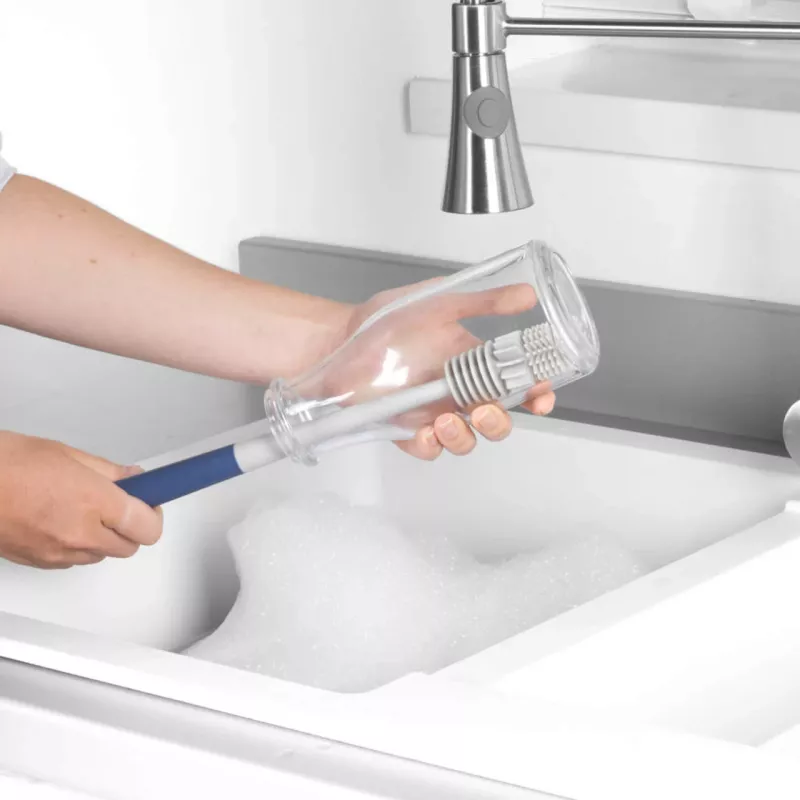 Kefa na fľaše Beldray LA032807FEU7 Deep Clean Rubber – kefa na čistenie fliaš s gumenou hlavicou