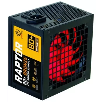 Napájací zdroj RAPTOR 600W BRONZE 80+, Single Rail, DC-DC