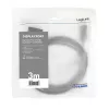 Adaptér video kábla LogiLink CV0132 DisplayPort na DVI 3m čierny