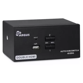 KVM prepínač Inter-Tech AS-22HA HDMI