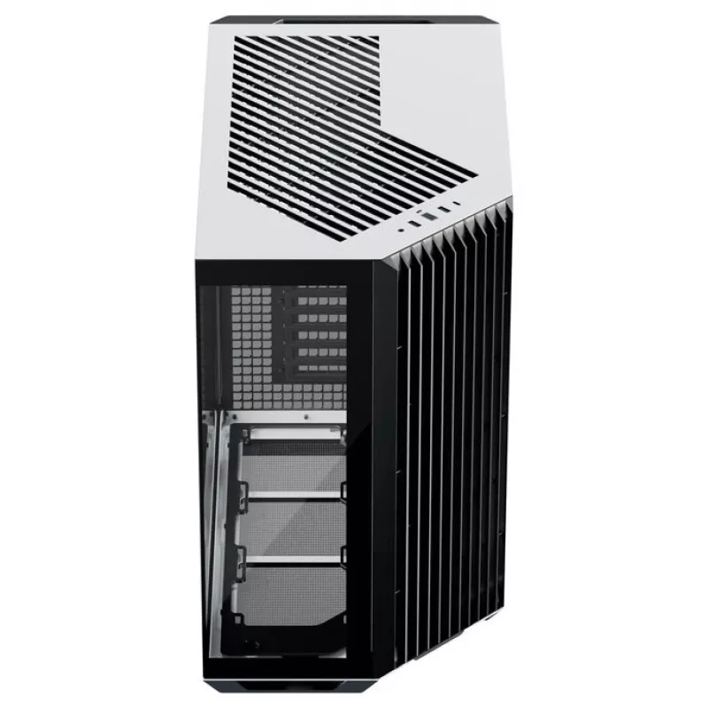PC skriňa APNX V1, Midi-Tower, ATX, čierna/biela