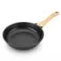 ETA | Panvica | ETA792990000 TITANIUM II | Univerzálna | Priemer 24 cm | Elektrická, indukcia, plyn, sklokeramika | Vhodná na indukčný sporák | Pevná rukoväť | Čierna