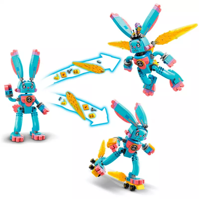 LEGO sada DREAMZzz Izzie a Bunchu zajac 71453 – hracia sada s minifigúrkami a príslušenstvom