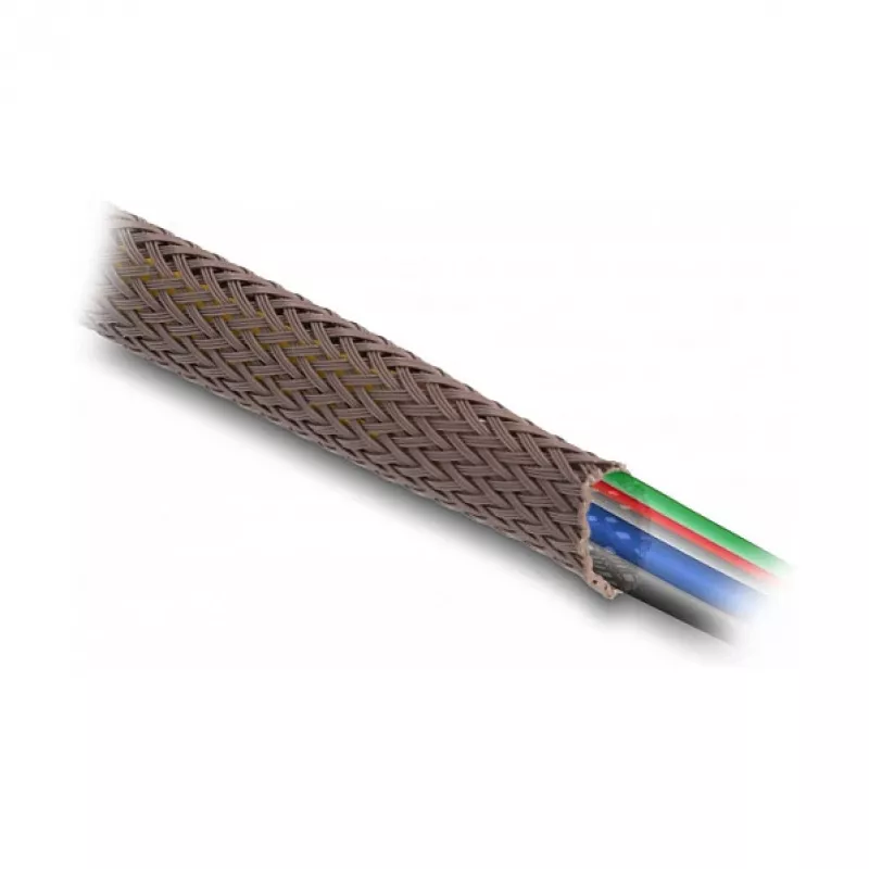 Káblová hadica DeLOCK 20897 hnedá polyester 6 mm