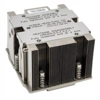Chladič CPU Supermicro SNK-P0083P s plochým 4U dizajnom a 80-mm ventilátorom