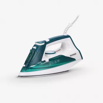 Severin BA 3261 žehlička parná žehlička keramická podrážka 2400 W biela, zelená
