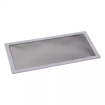 Protiprachový filter DEMCiflex 0305 — 120×250 mm, čierna/sivá