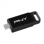 PNY Elite, 128 GB, USB Type-C, 3.2 Gen 1 (3.1 Gen 1), 120 MB/s, čierna