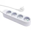 Smart 12A Shelly Power Strip 4 Gen4 Zigbee/Matter predlžovacia zásuvka