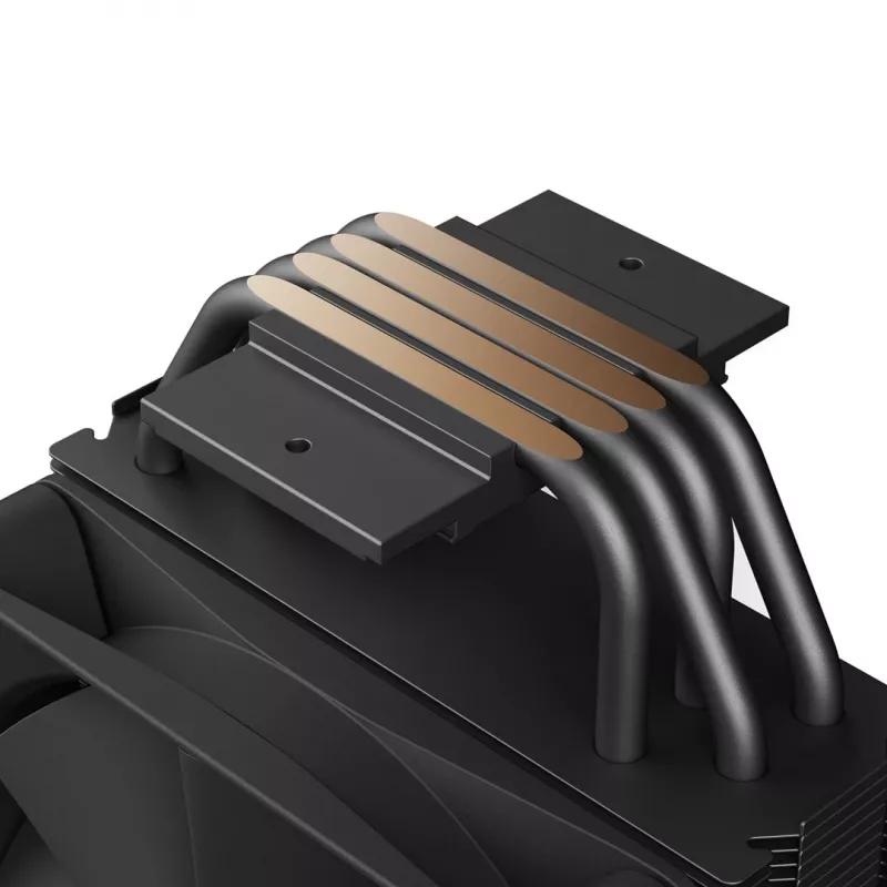 NZXT T120 RGB procesorový vzduchový chladič 12 cm čierny 1 ks