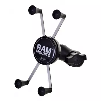 RAM Mounts X-Grip veľký držiak na telefón so základňou na motocyklovú vidlicu
