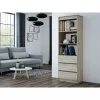 Topeshop RS-60 OLIMP SONOMA kancelársky regál