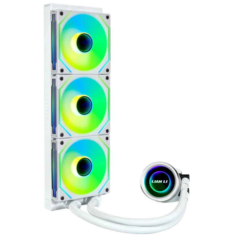 All-in-One kvapalinový chladič Lian Li Galahad II Trinity 12 cm biely