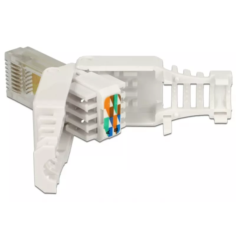 Káblový konektor DeLOCK 86415 RJ-45 biely