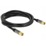 Koaxiálny kábel RG-6/U DeLOCK 88923 2 m IEC čierny