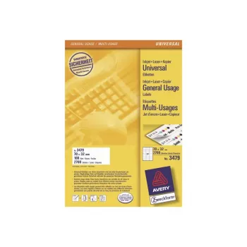 Avery-Zweckform 3479 Etikety biele papier 70x32mm permanentné lepidlo