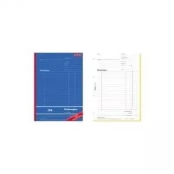 Administratívna kniha Herlitz 888420 modrá A4 80 listov