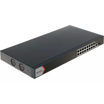 Hikvision 16-portový gigabitový smart POE switch