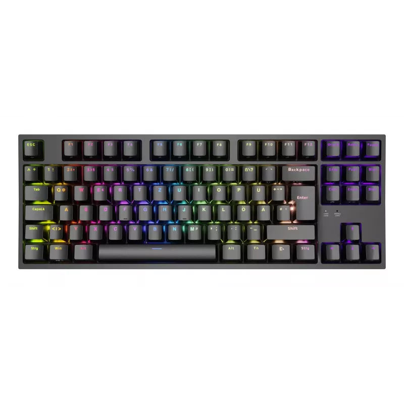 GENESIS Thor 404 TKL klávesnica herná USB QWERTZ Deutsch čierna