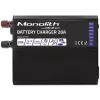 Nabíjačka QOLTEC Monolith 20 A 12 V pre LiFePO4, AGM, GEL, SLA batérie