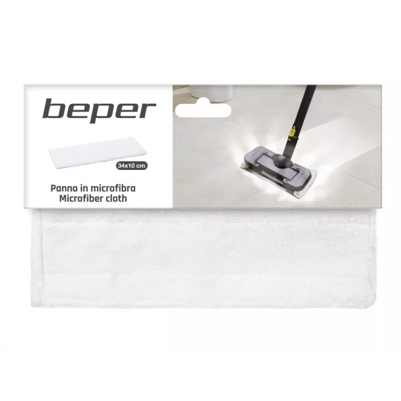 Beper P202VAL002 mikrovláknová utierka pre parný čistič, 34 x 10 cm, prateľná v práčke pri 40 °C
