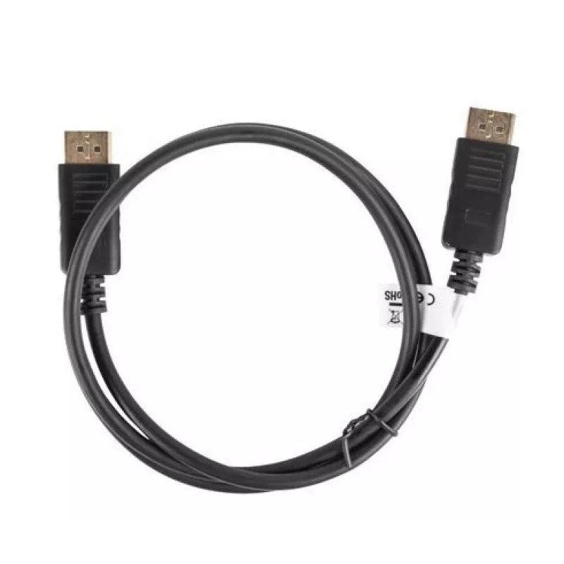 Lanberg DisplayPort kábel 19 Pin V1.2 4K, 1M | CA-DPDP-10CC-0010-BK | DisplayPort na DisplayPort
