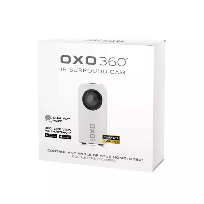 Bezpečnostná kamera Easypix OXO 360° IP Cam 56200