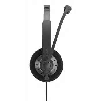 EPOS IMPACT SC 30 headset káblový s hlavovým mostom hovory/hudba čierna, strieborná