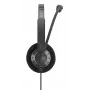 EPOS IMPACT SC 30 headset káblový s hlavovým mostom hovory/hudba čierna, strieborná