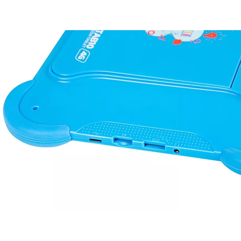 BLOW KidsTAB10 4G tablet, 10,1 palca FHD 1920x1200, osemjadrový T606 1,6 GHz, 4 GB RAM, 64 GB, Android 12, LTE, GPS, s puzdrom, modrý
