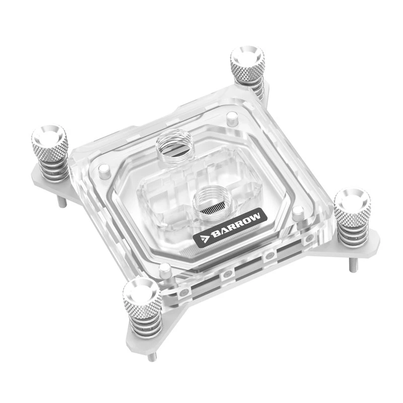 Water block BARROWCH LTYK3-04I akryl meď priehľadná biela