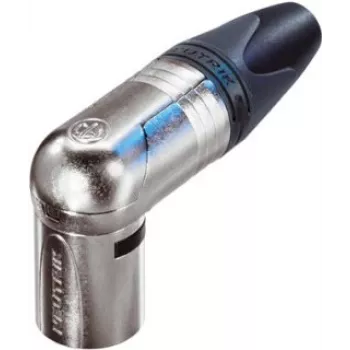 Neutrik NC5MRX XLR čierna - strieborný drôtový konektor (NC5MRX)