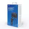 FM vysielač SAVIO TR-14 Bluetooth USB, FM 87,6–107,9 MHz, MicroSD, USB-C, 12 V napájanie z auta