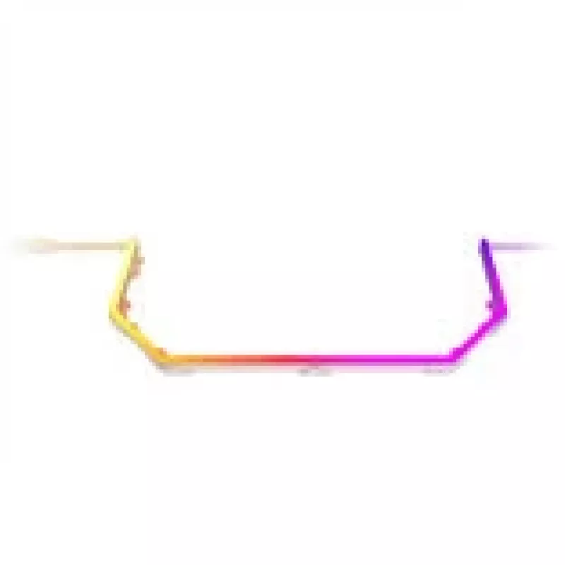 LED pásik HYTE Noodle LN60 ARGB biely – adresovateľný RGB LED pásik pre PC osvetlenie, 60 cm