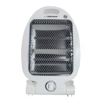 Esperanza EHH009 elektrické kremenné vykurovacie teleso 400W/800W biele